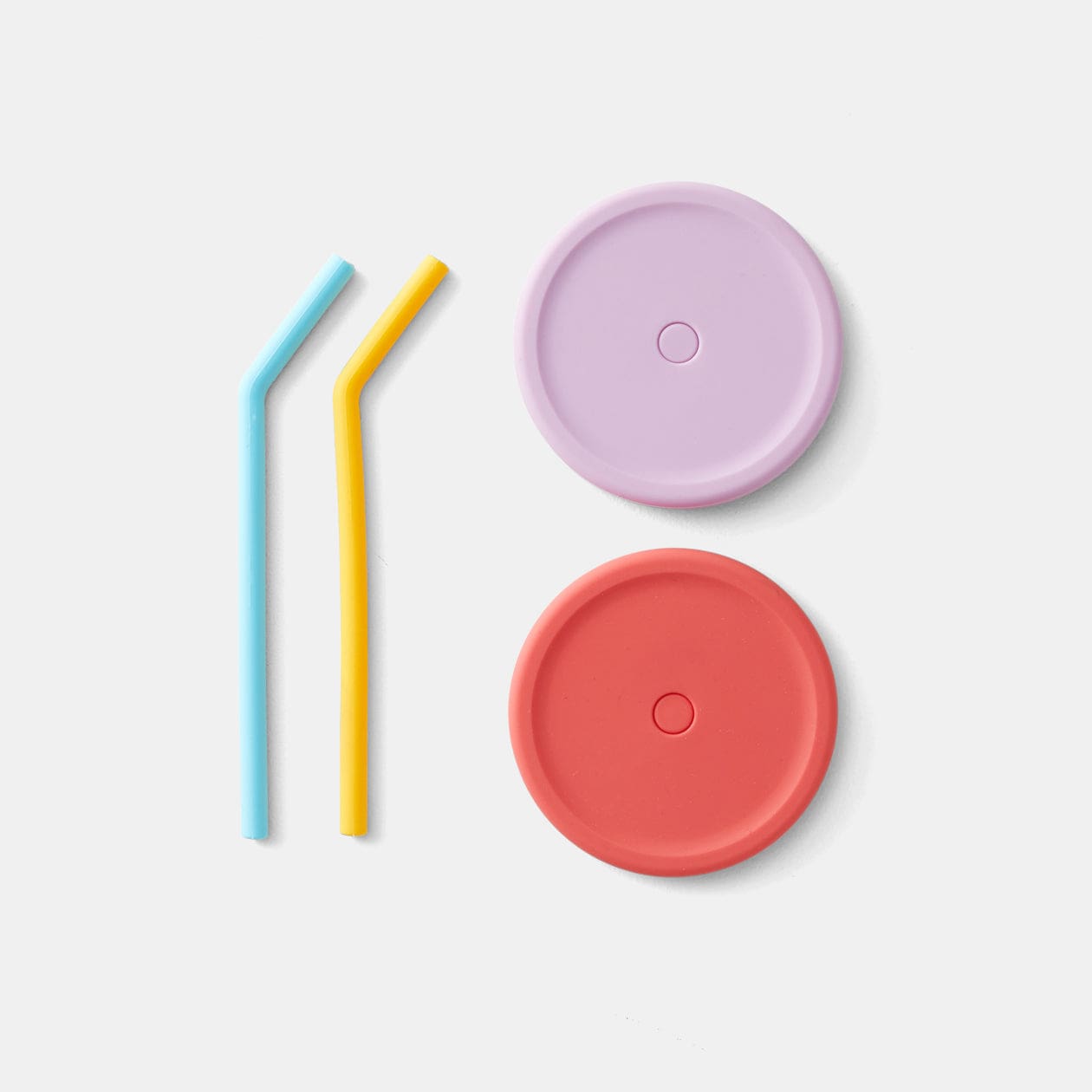 5 Pieces Silicone Straw Tips Cover