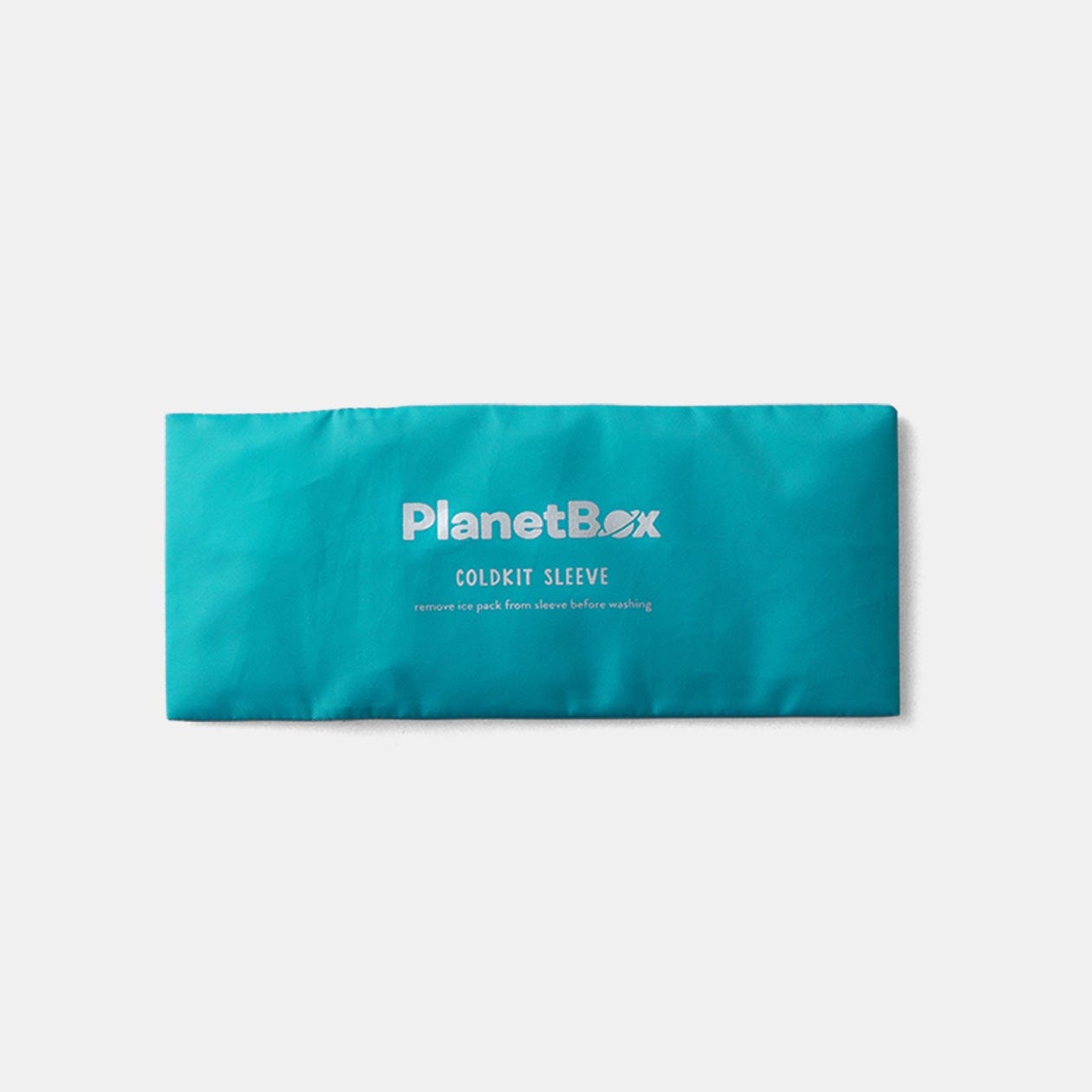 color::Teal | Planetbox ColdKit sleeve on white background.