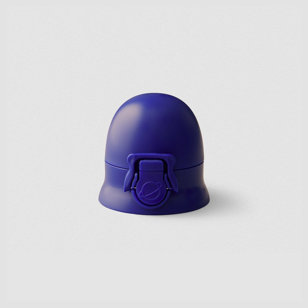 #color_Purple| Purple Capsule bottle lid with closed cap.